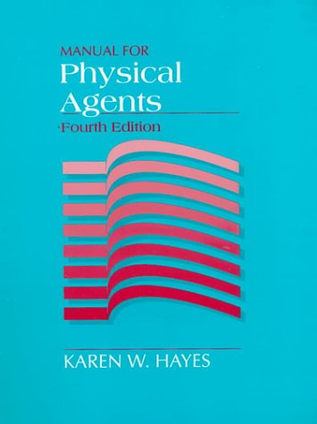Imagen de archivo de Manual for Physical Agents a la venta por Wonder Book