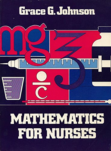 9780838561744: Mathematics for nurses