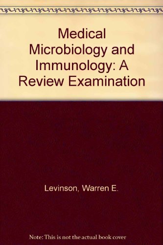 Imagen de archivo de Medical Microbiology and Immunology: A Review Examination a la venta por Goldstone Books