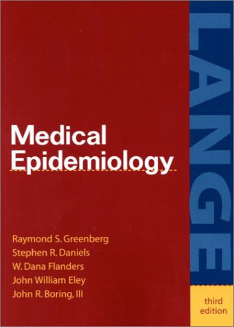 Stock image for Medical Epidemiology (Lange Medical Books) for sale by Open Books