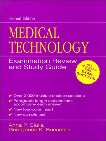 Stock image for Medical Technology Examination Review and Study Guide (2nd Edition) for sale by SecondSale