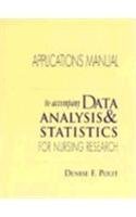 Stock image for Applications Manual to Accompany Data Analysis & Statistics for Nursing Research for sale by HPB-Red