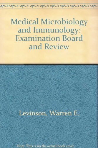 Imagen de archivo de Medical Microbiology and Immunology: Examination Board and Review a la venta por Cambridge Rare Books