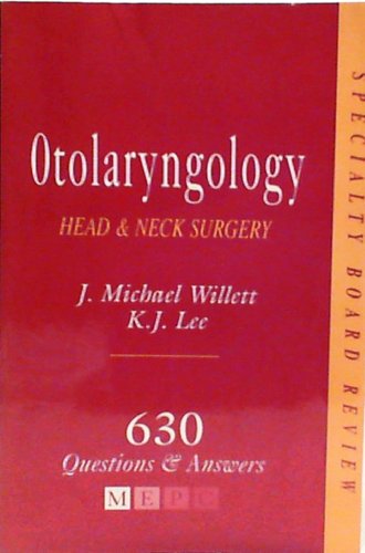 Imagen de archivo de Otolaryngology Specialty Board Review a la venta por Sunshine State Books