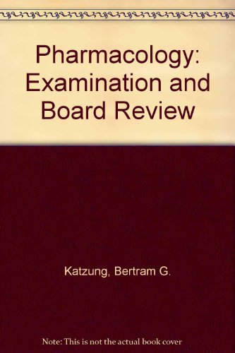 9780838578360: Pharmacology: Examination and Board Review