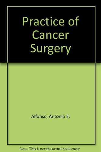 Stock image for The Practice of cancer surgery for sale by HPB-Red