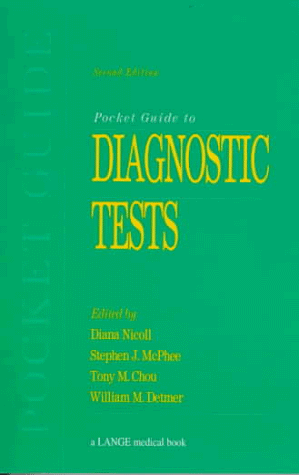 Stock image for Pocket Guide to Diagnostic Tests for sale by Voyageur Book Shop