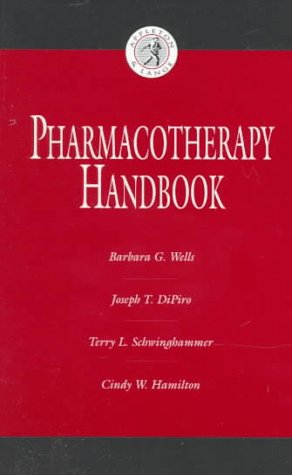9780838581407: Pharmacotherapy Handbook