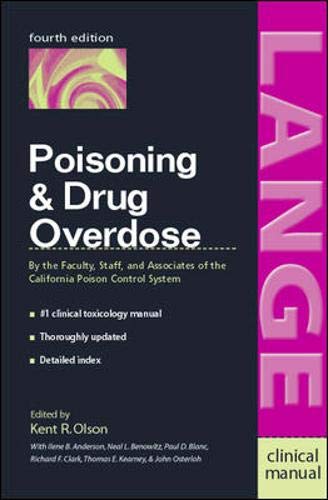 Imagen de archivo de Poisoning & Drug Overdose a la venta por HPB-Red