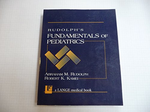 Stock image for Rudolph's Fundamentals of Pediatrics for sale by HPB-Red