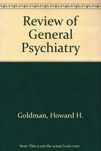 Beispielbild fr Review of General Psychiatry zum Verkauf von Reuseabook