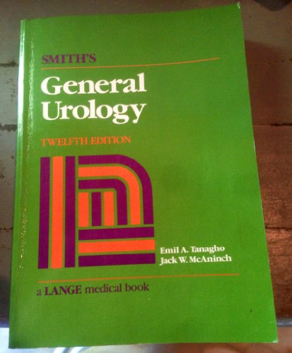Imagen de archivo de Smith's general urology a la venta por HPB-Red