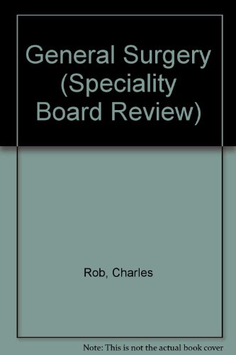 Beispielbild fr SPECIALTY BOARD REVIEW, GENERAL SURGERY zum Verkauf von Neil Shillington: Bookdealer/Booksearch