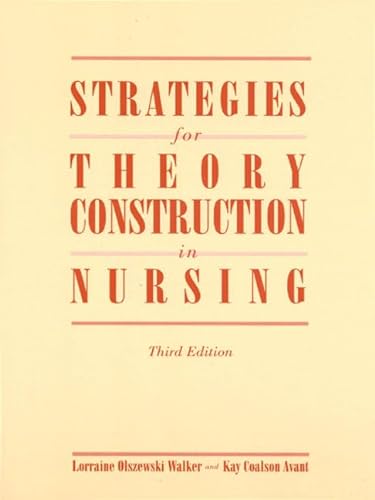 9780838586884: Strategies for Theory Construction in Nursing
