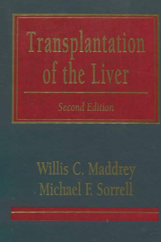 Beispielbild fr Transplantation of the Liver. 2nd ed. zum Verkauf von Bingo Used Books