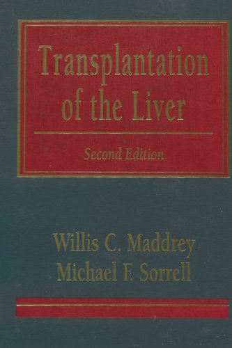 Imagen de archivo de Transplantation of the Liver. 2nd ed. a la venta por Bingo Used Books