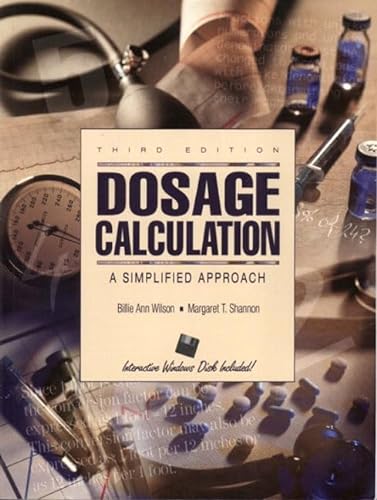 9780838592977: Dosage Calculation: A Simplified Approach