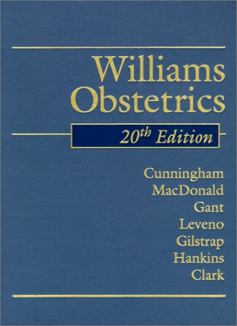 Imagen de archivo de Williams Obstetrics a la venta por Better World Books