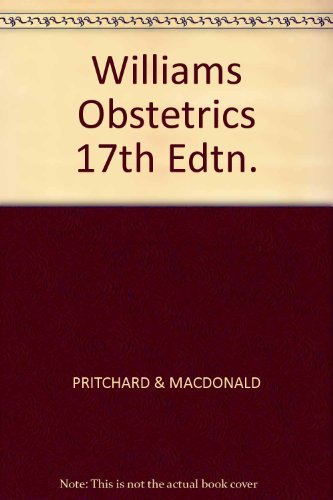 Stock image for William's Obstetrics for sale by Better World Books