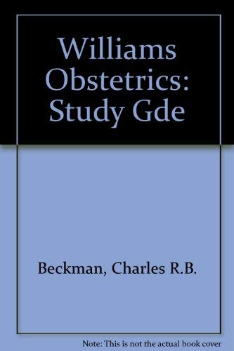 Beispielbild fr Williams Obstetrics - A Study Guide zum Verkauf von UHR Books