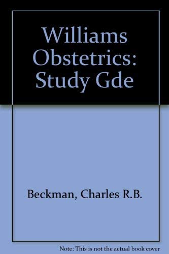 Imagen de archivo de William's Obstetrics a la venta por Better World Books