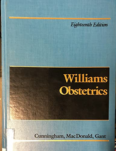 Imagen de archivo de Williams obstetrics a la venta por HPB-Red