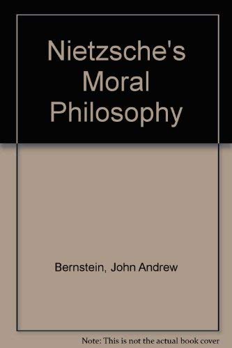 Stock image for Nietzsche's Moral Philosophy for sale by HPB-Red