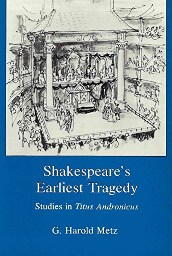 Beispielbild fr Shakespeare's Realist Tragedy : Studies in Titus Andronicus zum Verkauf von Better World Books