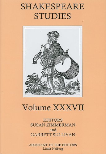 Stock image for Shakespeare Studies Volume XXXVII for sale by Willis Monie-Books, ABAA