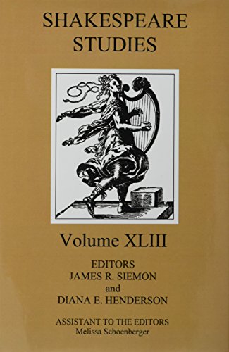Stock image for Shakespeare Studies Volume XLIII for sale by Row By Row Bookshop