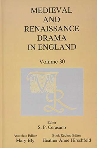 9780838644843: Medieval and Renaissance Drama in England, Volume 30