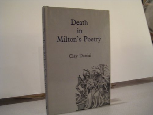 Stock image for Death in Miltons Poetry for sale by Best and Fastest Books