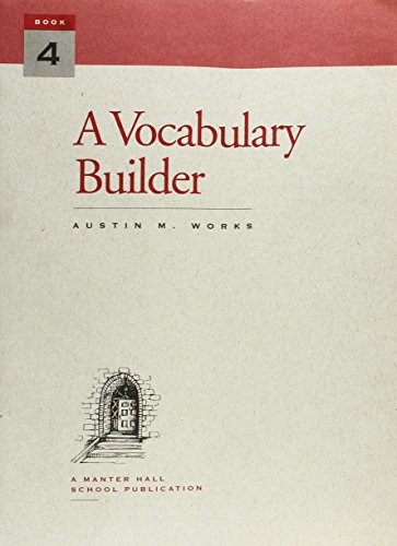 Stock image for Vocabulary Builder: Book 4 for sale by Ergodebooks