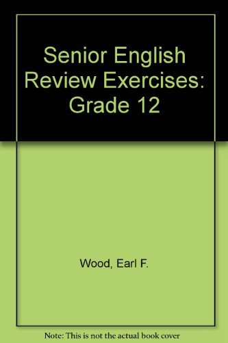 9780838800300: Senior English Review Exercises: Grade 12