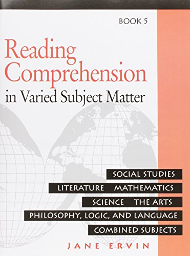 9780838806043: Reading Comprehesion: in Varied Subject Matter