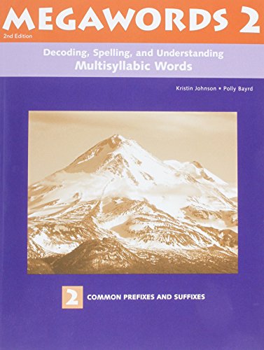 9780838809020: Decoding, Spelling, and Understanding Multisyllabic Words: Common Prefixes and Suffixes