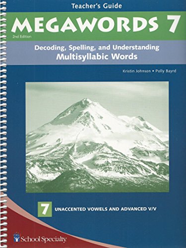 9780838809136: Decoding, Spelling, and Understanding Multisyllabic Words