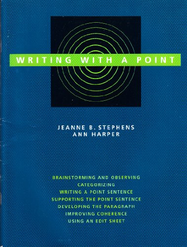 Imagen de archivo de Writing with a Point, Grades 9-12 a la venta por Better World Books
