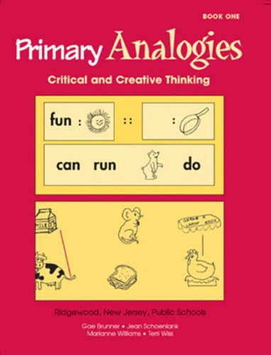 Stock image for Primary Analogies Book 1 Grade K-1 for sale by SecondSale
