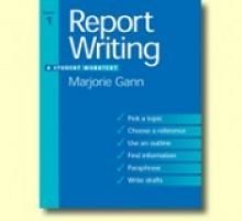 Stock image for Report Writing A Student Workbook (Book 1) for sale by HPB-Emerald