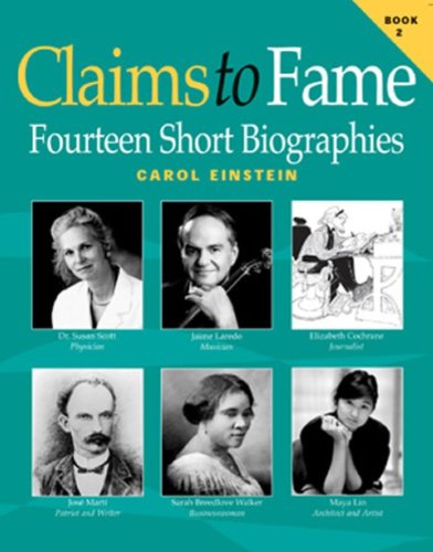 Beispielbild fr Claim to Fame Student Book 2 Grd 3-4 zum Verkauf von SecondSale