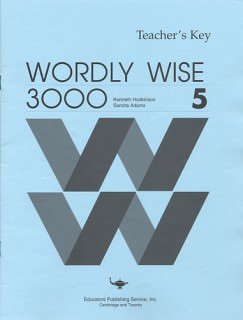 

Wordly Wise 3000 Book 5-Answer Key