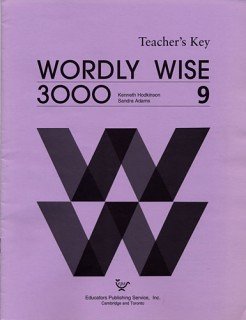 Wordly Wise 3000 Book 9 - Answer Key (9780838824498) by Kenneth Hodkinson; Sandra Adams