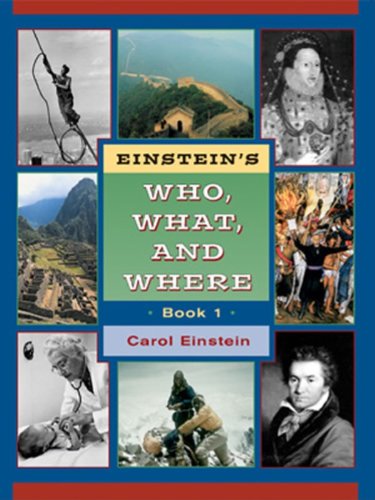 Imagen de archivo de Einstein's who, what, and where a la venta por Your Online Bookstore
