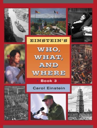 Imagen de archivo de Einstein's Who, What, and Where - Book 3 a la venta por Wonder Book