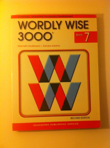 9780838828250: Wordly Wise 3000 Book 7