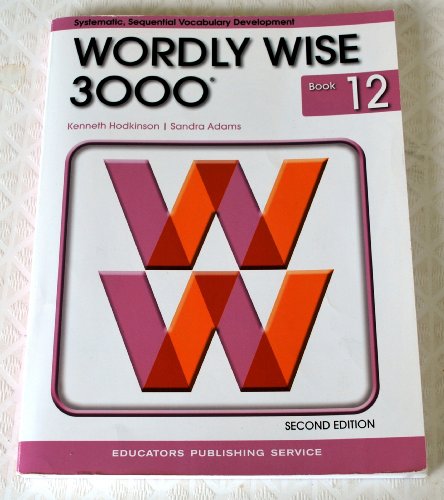 Imagen de archivo de Wordly Wise 3000, Book 12 a la venta por SecondSale