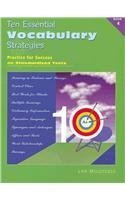 Imagen de archivo de Ten Essential Vocabulary Strategies: Practice for Success on Standardized Tests; Book 4 a la venta por Wonder Book