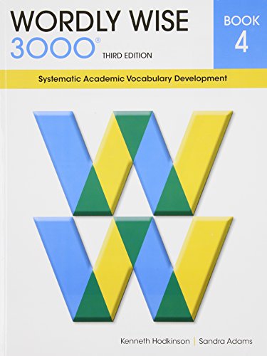 Imagen de archivo de Wordly Wise 3000 Book 4: Systematic Academic Vocabulary Development a la venta por SecondSale