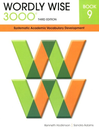 Imagen de archivo de Wordly Wise 3000 Systematic Academic Vocabulary Development Book 9 a la venta por SecondSale